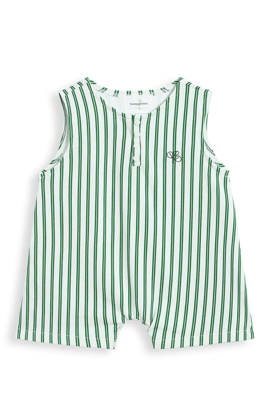 Monty Romper Seaside Stripe